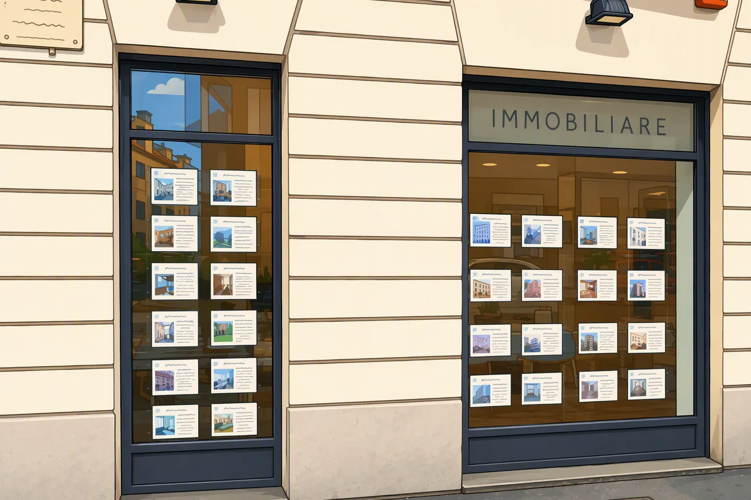 Cartelli Vetrina Immobiliari